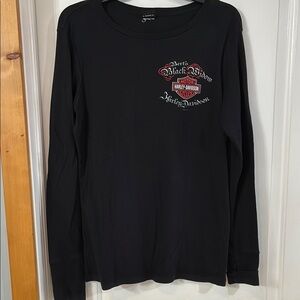 Harley-Davidson Black Long Sleeve Tee